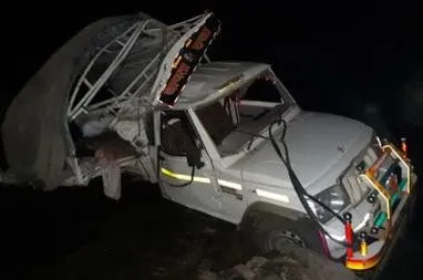 महाराष्ट्र के धुले में वैन हादसे में सात लोगों की मौत, 15 घायल