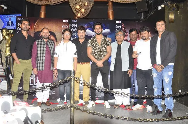 निर्देशक अनिल रामचन्द्र शर्मा की हिंदी फिल्म “बेदाद” का पोस्टर लॉन्च