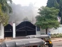 नवी मुंबई निगमायुक्त के बंगले में आग लगी