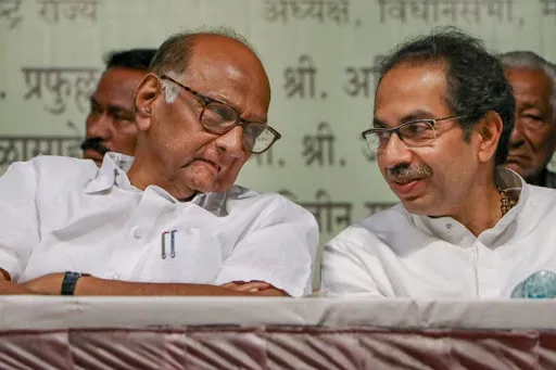 मुख्यमंत्री उद्धव ठाकरे से NCP प्रमुख शरद पवार ने की मुलाकात