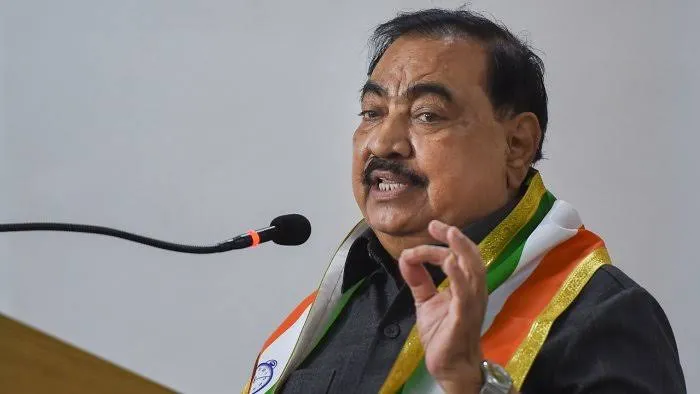 ED arrests NCP leader Khadse's son-in-law in money laundering case related to alleged irregularities in purchase of land in Pune in 2016.