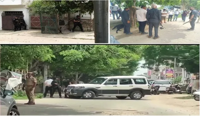 लखनऊ के दुबग्गा इलाके में एक मकान से पकड़े अलकायदा के दो संदिग्ध आतंकी, वसीम नाम के युवक से चल रही पूछताछ