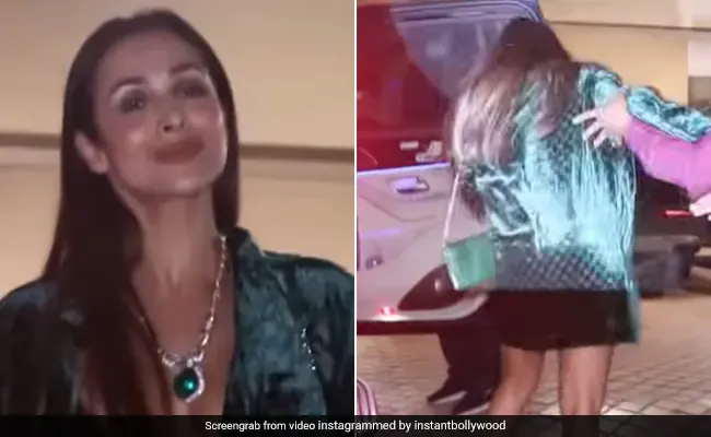 Malaika Arora का हाई हील्स में बिगड़ गया बैलेंस