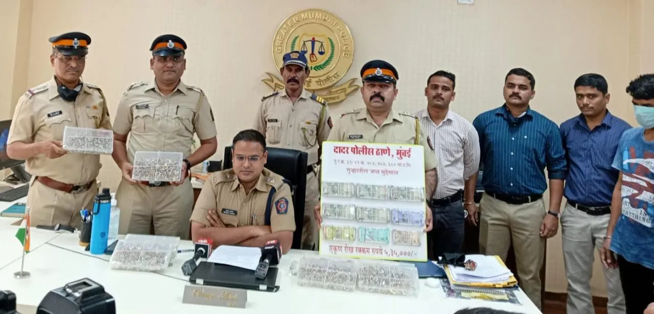दादर के  व्यावसायिक भवन में एक आभूषण कार्यालय से  चोरी करने वाला व्यक्ति गिरफ्तार