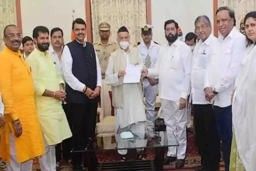 एकनाथ शिंदे महाराष्ट्र के मुख्यमंत्री होंगे