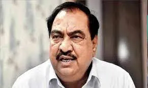 दो विधायक मेरे समर्थक नहीं हैं, भाजपा में मेरे कई समर्थक हैं- एकनाथ खडसे