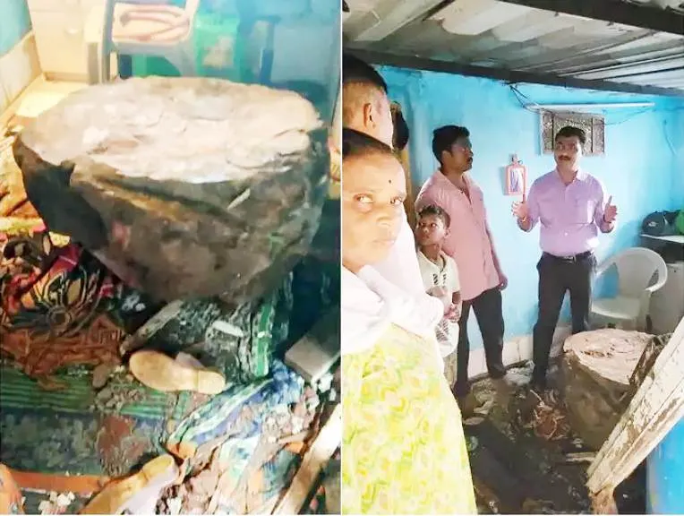 चेंबूर में बड़ा हादसा, झोपड़ी पर गिरा भारी भरकम पत्थर, दो भाई जख्मी…