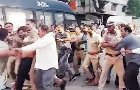 संभाजीनगर में किया राड़ा! केंद्रीय मंत्री भागवत कराड के कार्यालय पर हमला