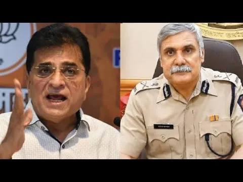 जैसी करनी वैसी भरनी', संजय पांडे की गिरफ्तारी के बाद सोमैया की आलोचना