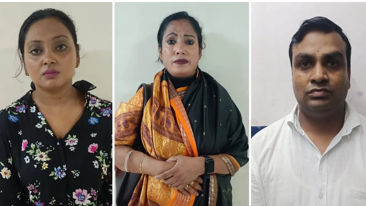 अक्सा बीच के लॉज मालिक को धमकाकर पैसे मांगने वाले तीन लोगों को पुलिस ने किया गिरफ्तार   ​