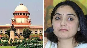 पैगंबर मोहम्मद के खिलाफ दिए बयान मामले में सुप्रीम कोर्ट ने नूपुर शर्मा को दी अंतरिम राहत... अनिवार्य कार्रवाई न करने का आदेश