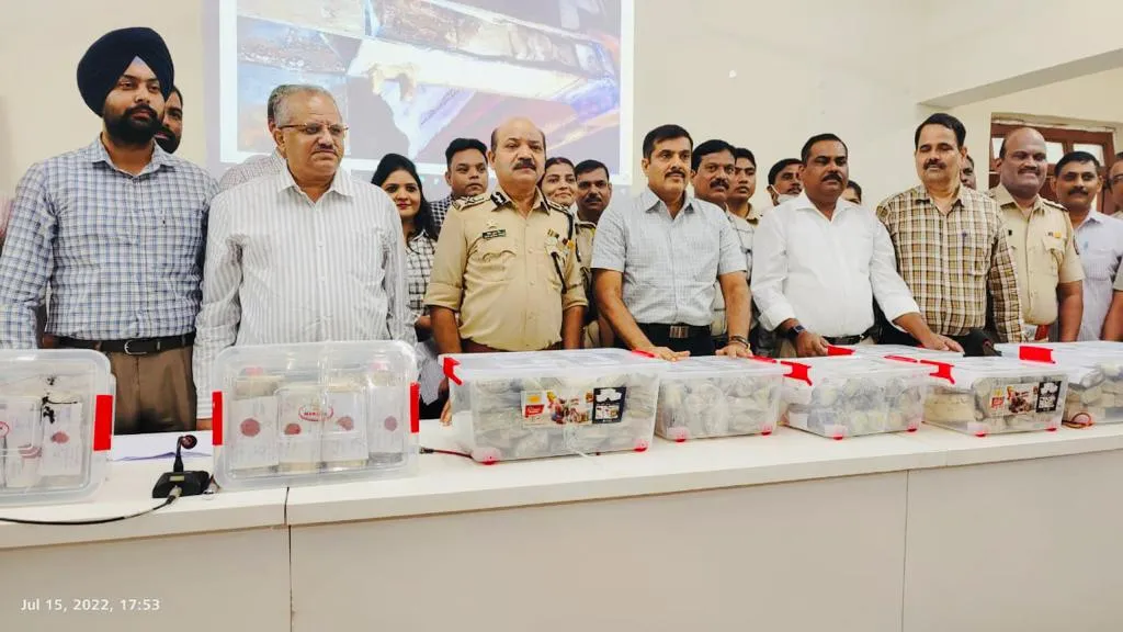 नवी मुंबई में पुलिस ने जब्त की 363 करोड़ रुपये की हेरोइन, पंजाब पुलिस की सूचना पर हुई रेड