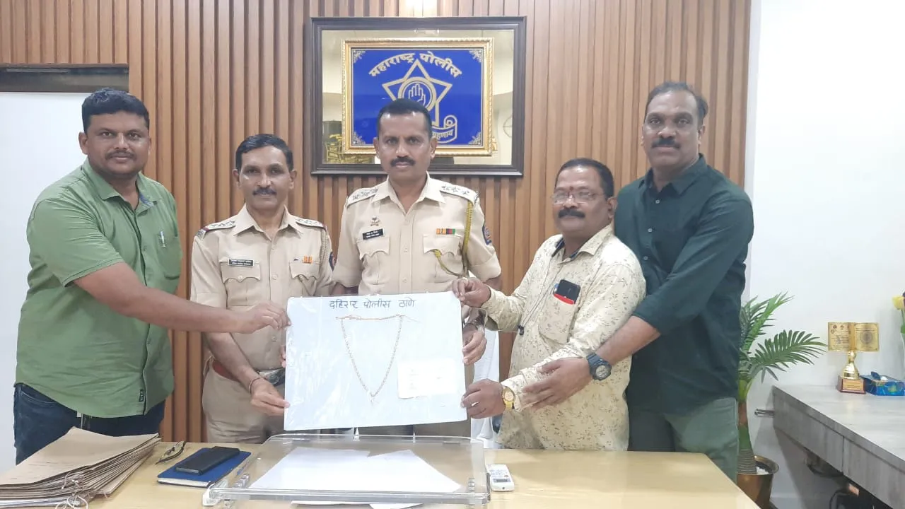 दहिसर पुलिस ने एक चैन स्नेचर को गुजरात के अहमदाबाद से गिरफ्तार किया