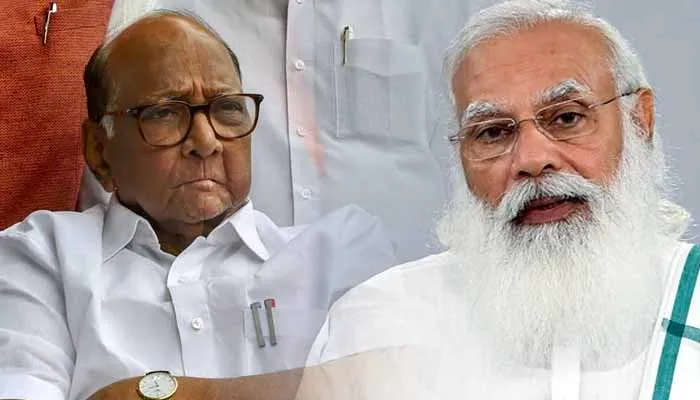 राकांपा अध्यक्ष शरद पवार ने पीएम मोदी और भाजपा पर साधा निशाना...
