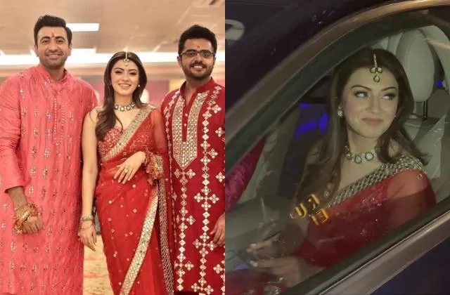 एक्ट्रेस हंसिका मोटवानी की वेडिंग सेरेमनी शुरू, 'माता की चौकी' के लिए पहनी लाल साड़ी, सामने आया वीडियो