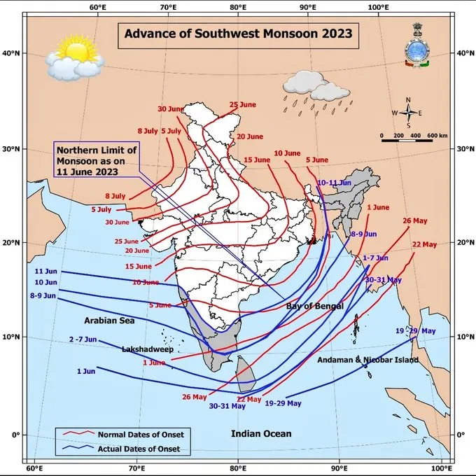 महाराष्ट्र में आखिरकार मॉनसून आया, कहां तक ​​पहुंचा? जानिए अपडेट