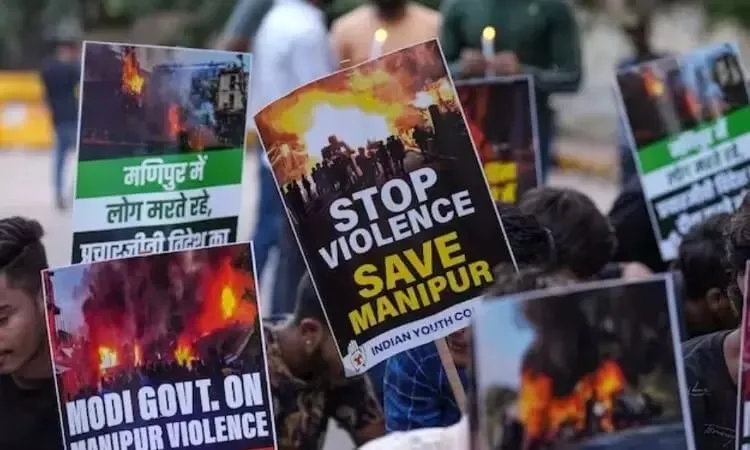मणिपुर की घटना के खिलाफ महाराष्ट्र के नासिक जिले में विरोध प्रदर्शन हिंसक हो गया