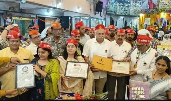 उल्हासनगर झूलेलाल मंदिर की 75 वर्षों से चली आ रही 'अखंड ज्योत' इंडिया बुक ऑफ रिकॉर्ड्स में दर्ज