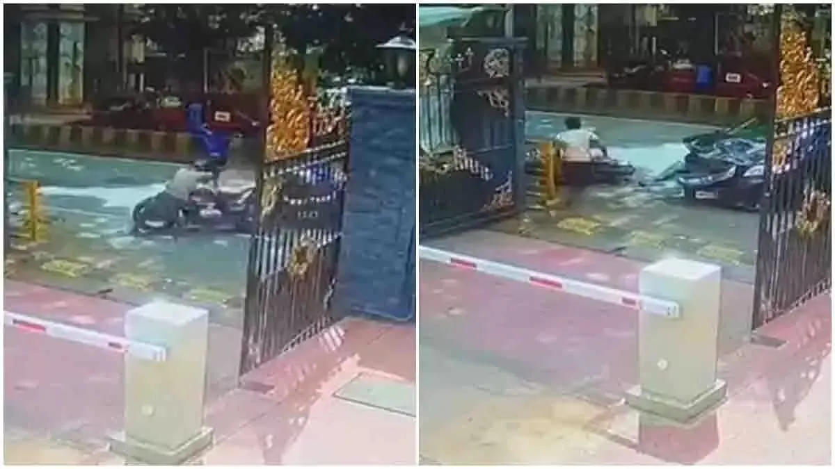मुंबई के चांदीवली में तेज रफ्तार बाइक के कार से टकराने से 2 घायल; 3 दिन में दूसरी घटना