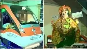 महाराष्ट्र: राम मंदिर और चंद्रयान-3 के बाद मशहूर हुआ वंदे भारत पंडाल