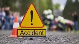 उमरगा-ठाणे मार्ग में कंटेनर ट्रक की चपेट में आने से बस कंडक्टर की मौत