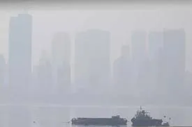 ठाणे में मेट्रो कार्यों और वाहनों से निकलनेवाले धुएं के कारण हवा प्रदूषित...