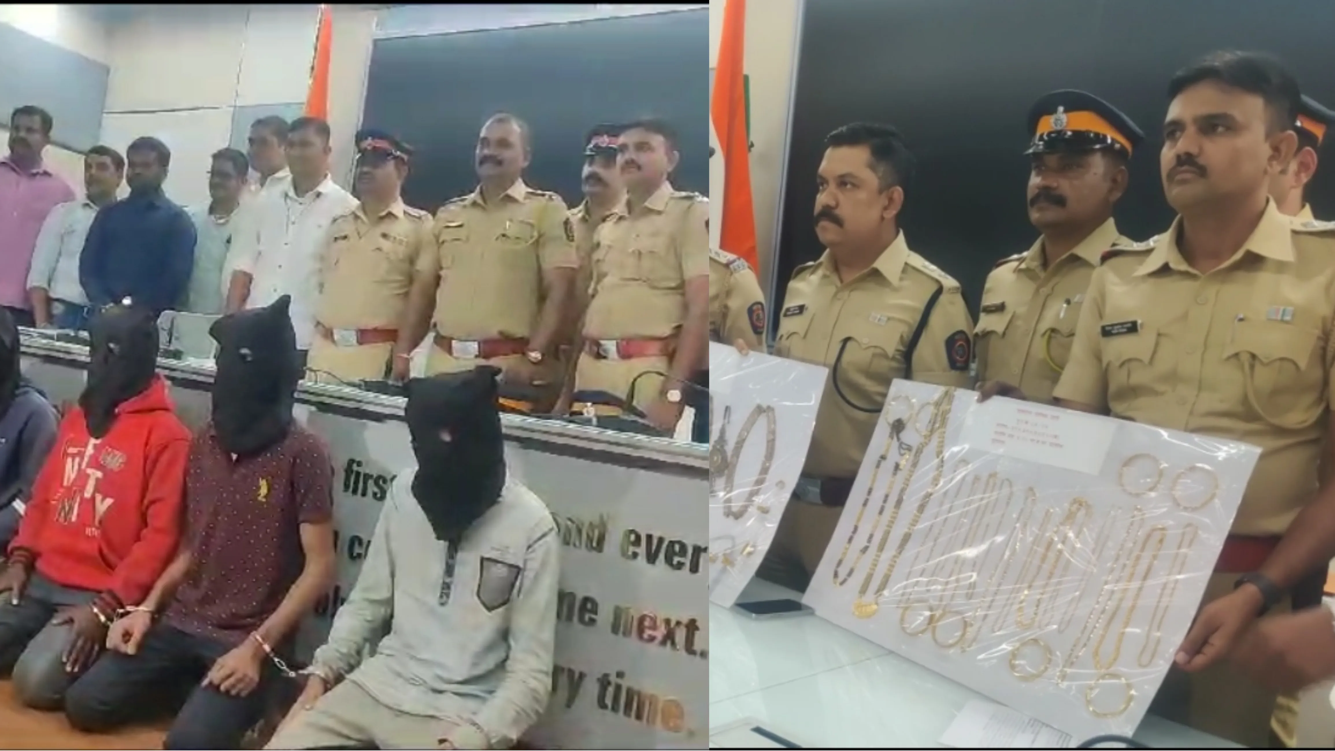 मुंबई में बंदूक की नोक पर डकैती डालने वाले पांच आरोपियों को वाकोला पुलिस ने राजस्थान से किया गिरफ्तार।