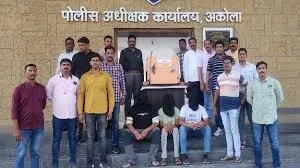 अकोला में हथियार बरामदगी मामले में तीन गिररफ्तार, बिश्नोई से संबंध रखने का आरोप