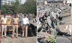मीरा-भयंदर में 194 जब्त वाहनों की ई-नीलामी... 17 लाख में बिकी गाड़ियां