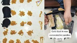 सोने की तस्करी पर सीमा शुल्क विभाग ने की कार्रवाई...  4 दिनों में 5 करोड़ से अधिक जब्त !