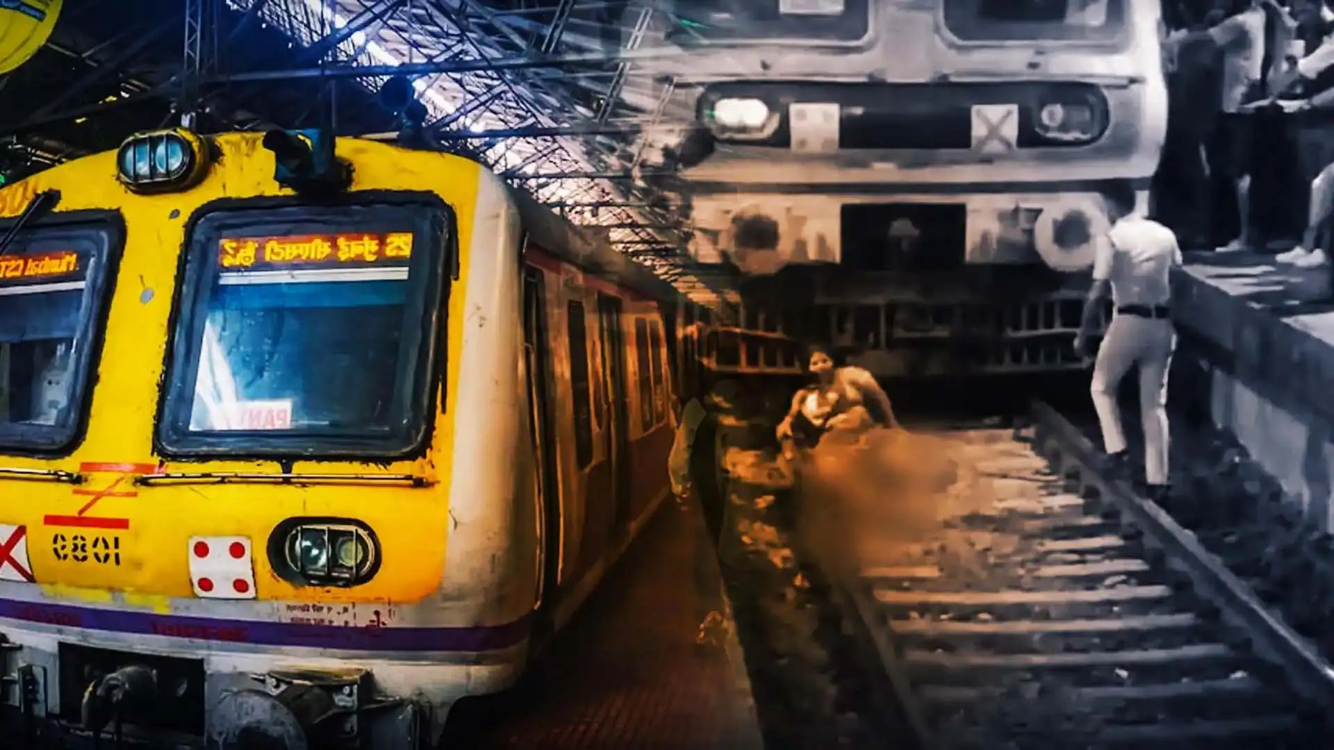 पनवेल में महिला ट्रेन की चपेट...  जान तो बच गई लेकिन उसके पैर कट गए