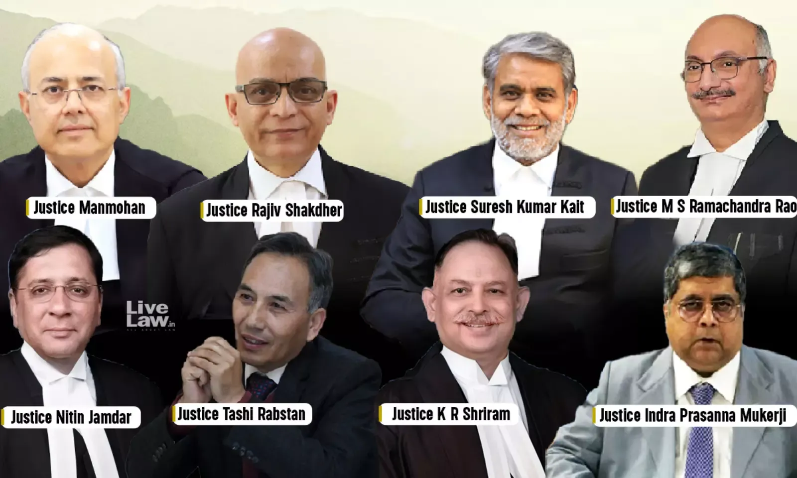 आठ उच्च न्यायालयों में मुख्य न्यायाधीशों की नियुक्ति की अधिसूचना जारी 