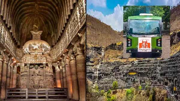 महाराष्ट्र पर्यटन विभाग ने अजंता गुफाओं को देखने आने वाले पर्यटकों के लिए 20 ई-बसों का बेड़ा शुरू किया