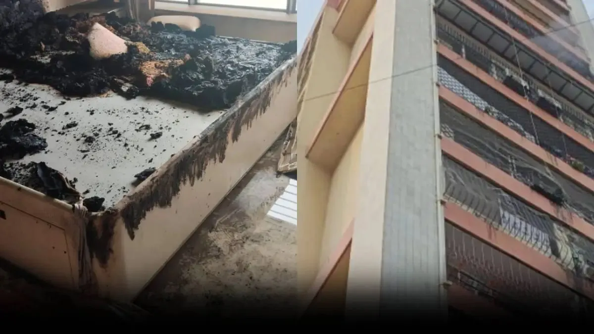 मुंबई में 14 मंजिला इमारत में आग... अब तक दंपति समेत 3 की मौत की पुष्टि