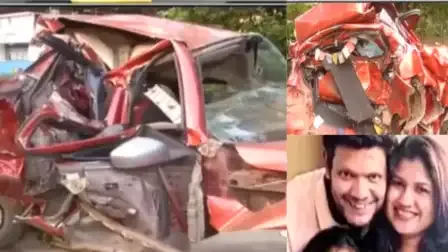 नवी मुंबई के कार दुर्घटना में बची 5 वर्षीय बच्ची चमत्कारिक रूप से हुई स्वस्थ