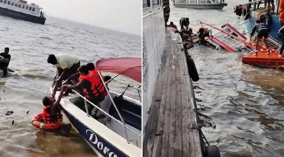 मुंबई : नाव दुर्घटना में मरने वालों की संख्या बढ़कर 14