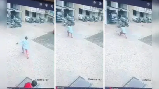 कल्याण: तीसरी मंजिल से गिरा 2 साल का बच्चा, हुआ चमत्कार 
