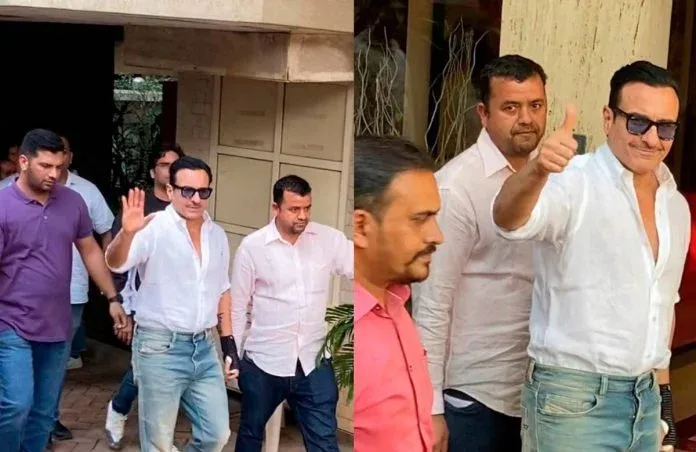 मुंबई: कार से उतरकर खुद बिल्डिंग के अंदर गए सैफ; सुरक्षा की जिम्मेदारी एक्टर रोनित रॉय की एजेंसी को सौंपी