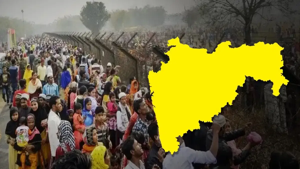 महाराष्ट्र में 80 से 10 मिलियन तथा मुंबई में 8 से 10 लाख बांग्लादेशी घुसपैठिये