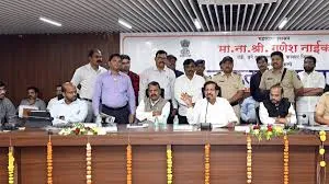 पालघर: संरक्षक मंत्री गणेश नाइक के जनता दरबार में अधिकारियों के समक्ष 741 शिकायतें प्रस्तुत की गईं