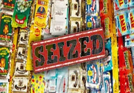 मुंबई: वाडीबंदर इलाके से 58.92 लाख रुपये मूल्य के प्रतिबंधित गुटखा और तंबाकू से संबंधित उत्पाद जब्त किए