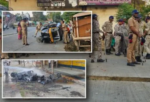 अकोला में दो समूहों के बीच झड़प 