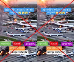 मुंबई एयरपोर्ट आग का वीडियो वायरल; सोशल मीडिया पर वायरल वीडियो AI जनरेटेड