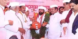 मुंबई: ‘जगद्गुरु संत श्री तुकाराम महाराज’पुरस्कार से उपमुख्यमंत्री एकनाथ शिंदे सम्मानित