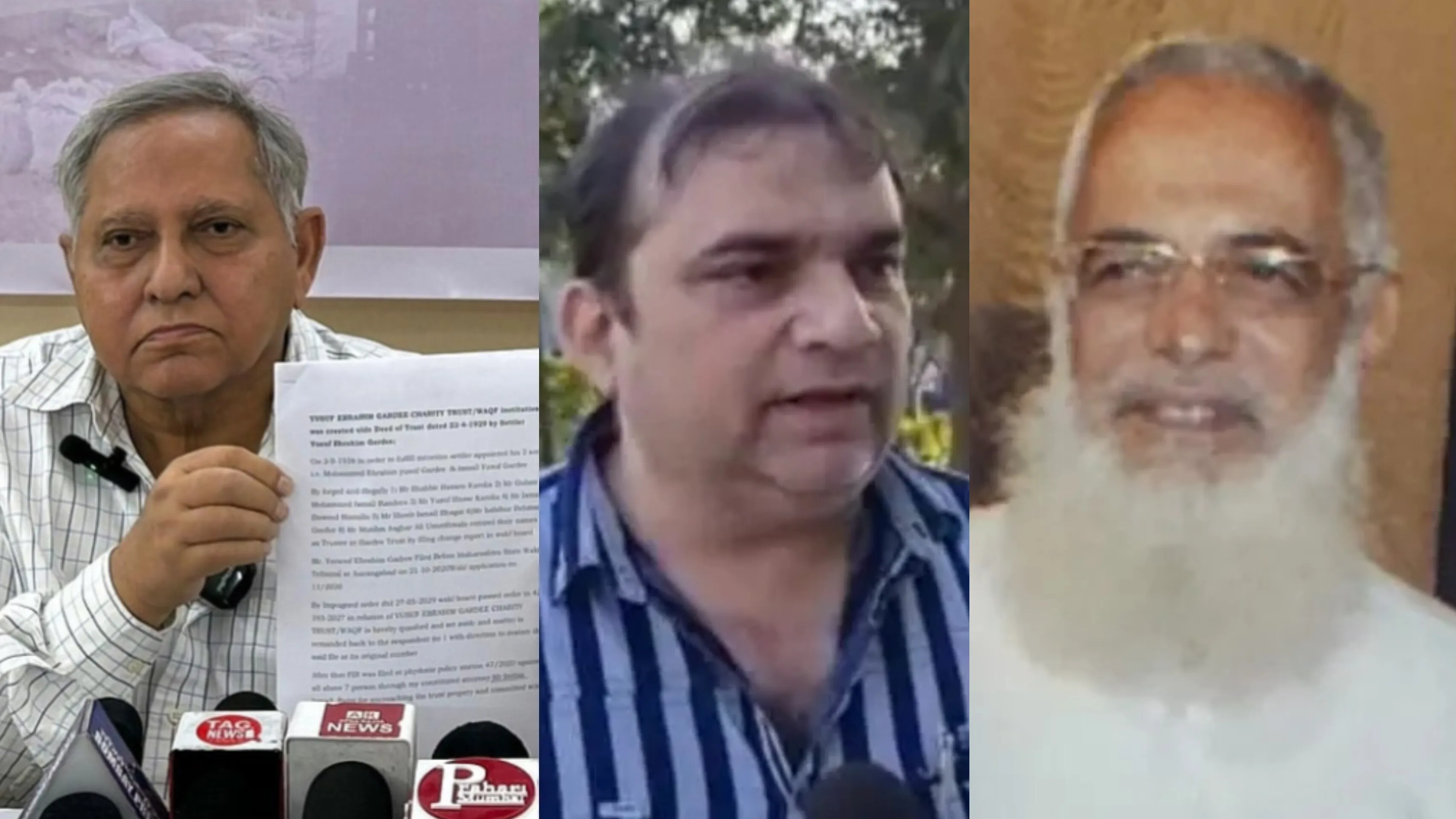 NRI ने मैनेजर , इम्तियाज इस्माइल पाटनी और मोहम्मद हनीफ नखांडे पर परिवार द्वारा संचालित चैरिटी ट्रस्ट पर नियंत्रण पाने के लिए जालसाजी करने का आरोप में FIR दर्ज कि