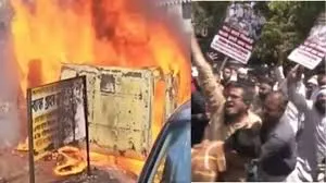  मुर्शिदाबाद : वक्फ कानून के खिलाफ प्रदर्शन पर बंगाल के मुर्शिदाबाद में हिंसा