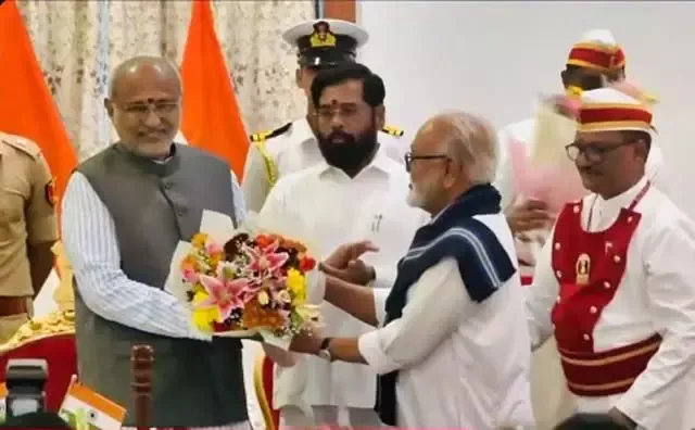 महाराष्ट्र मंत्रिमंडल विस्तार: छगन भुजबल ने ली मंत्री पद की शपथ