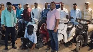 उल्हासनगर : मोटरसाइकिल चोरी की घटनाओं में शामिल युवक गिरफ्तार