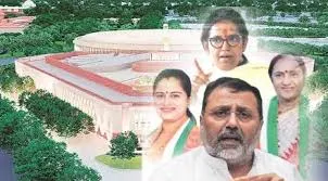 मुंबई: महिला सांसदों ने बीजेपी सांसद निशिकांत दुबे को संसद भवन की लॉबी में घेर लिया; 'जय महाराष्ट्र' के नारे लगाए