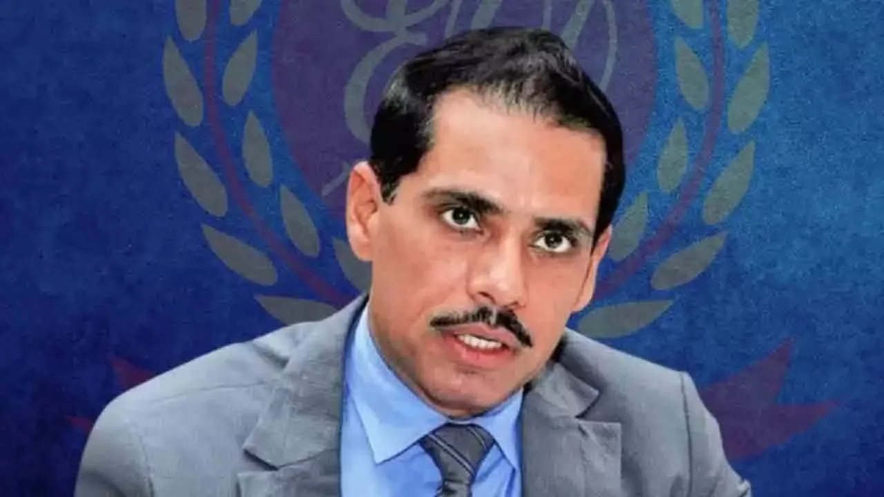 रॉबर्ट वाड्रा की अवैध कमाई पकड़ी गई, ED का दावा  